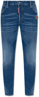 Dsquared2 Skater jeans Dsquared2 , Blue , Heren - 2Xl,Xl,L,M,S,Xs,3Xl