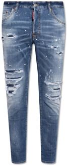 Dsquared2 Skater jeans Dsquared2 , Blue , Heren - 2Xl,Xl,L,M,S,Xs
