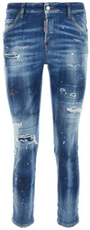 Dsquared2 Skinny Jeans Dsquared2 , Blue , Dames - S,Xs,3Xs,2Xs