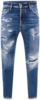 Dsquared2 Slim-Fit Cool Guy Denim Jeans Dsquared2 , Blue , Heren - Xl,M,S