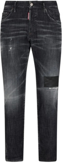 Dsquared2 Slim-fit Jeans Dsquared2 , Black , Heren - 2Xl,Xl,L,M,S,Xs,3Xl