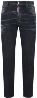 Dsquared2 Slim-fit Jeans Dsquared2 , Black , Heren - 2Xl,Xl,S
