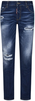 Dsquared2 Slim-fit Jeans Dsquared2 , Blue , Dames - M,S,Xs,2Xs