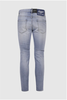 Dsquared2 Slim-fit Jeans Dsquared2 , Blue , Heren - 2Xl,Xl,L,3Xl