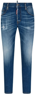 Dsquared2 Slim-fit Jeans Dsquared2 , Blue , Heren - 2Xl,Xl,L,M,S,Xs,3Xl