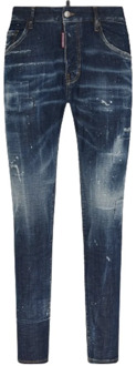 Dsquared2 Slim-fit Jeans Dsquared2 , Blue , Heren - 2Xl,Xl,L,M,S,Xs,3Xl