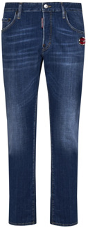 Dsquared2 Slim-fit Jeans Dsquared2 , Blue , Heren - 2Xl,Xl,L,M,S,Xs,4Xl,3Xl