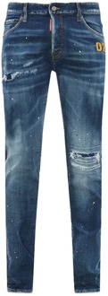 Dsquared2 Slim-fit Jeans Dsquared2 , Blue , Heren - 2Xl,Xl,L,M