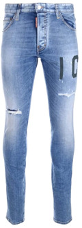 Dsquared2 Slim-fit Jeans Dsquared2 , Blue , Heren - 2Xl,Xl,L,S