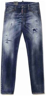 Dsquared2 Slim-fit Jeans Dsquared2 , Blue , Heren - Xl,L,M,S