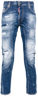 Dsquared2 Slim-fit Jeans Dsquared2 , Blue , Heren - Xl,L