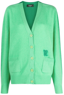 Dsquared2 Stijlvolle Cardigan Dsquared2 , Green , Dames - XS