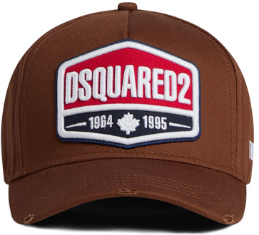 Dsquared2 Stijlvolle Hoeden Dsquared2 , Brown , Heren - ONE Size