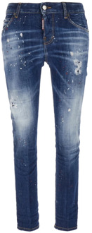 Dsquared2 Stijlvolle Jeans voor Mannen en Vrouwen Dsquared2 , Blue , Dames - Xs,2Xs