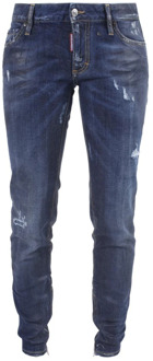 Dsquared2 Stijlvolle Slim-Fit Jeans Dsquared2 , Blue , Dames - M