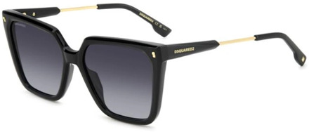 Dsquared2 Stijlvolle zonnebril Dsquared2 , Black , Dames - 57 MM