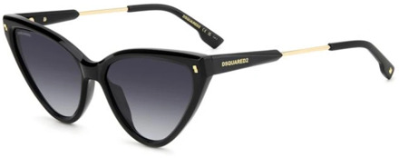 Dsquared2 Stijlvolle zonnebril Dsquared2 , Black , Dames - 58 MM