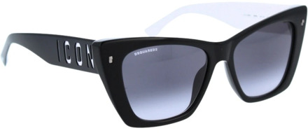 Dsquared2 Sunglasses Dsquared2 , Black , Dames - 53 MM