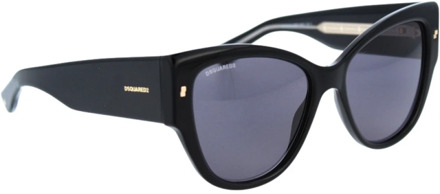 Dsquared2 Sunglasses Dsquared2 , Black , Dames - 56 MM