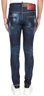 Dsquared2 Super Twinky Jean effen blauwe jeans - maat
