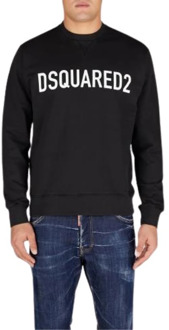 Dsquared2 Sweatshirt Dsquared2 , Black , Heren - L,M,S