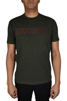 Dsquared2 T-shirt Groen - maat