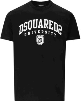 Dsquared2 T-Shirts Dsquared2 , Black , Heren - M,S