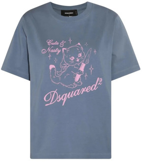 Dsquared2 T-Shirts Dsquared2 , Gray , Dames - XS