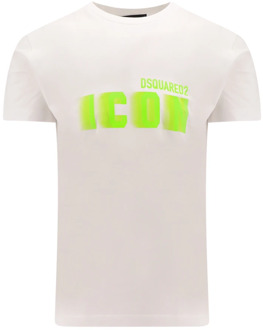Dsquared2 T-Shirts Dsquared2 , White , Heren - L,M,S