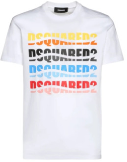 Dsquared2 T-Shirts Dsquared2 , White , Heren - L,M,S