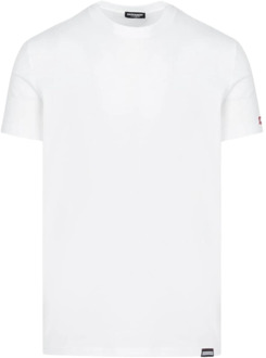 Dsquared2 T-Shirts Dsquared2 , White , Heren - Xl,M,S