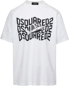 Dsquared2 T-Shirts Dsquared2 , White , Heren - Xl,M,S