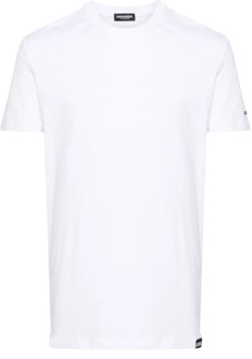 Dsquared2 T-Shirts Dsquared2 , White , Heren - Xl,S