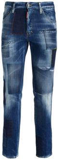 Dsquared2 Toppe Cool Guy Slim-fit Jeans Dsquared2 , Blue , Heren - XL