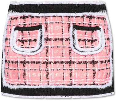 Dsquared2 Tweed rok Dsquared2 , Pink , Dames - S,Xs,2Xs