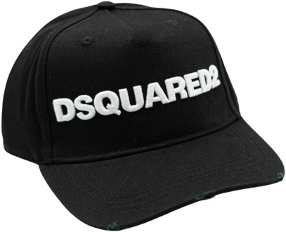 Dsquared2 Verstelbare Pet Cap Dsquared2 , Black , Heren - ONE Size