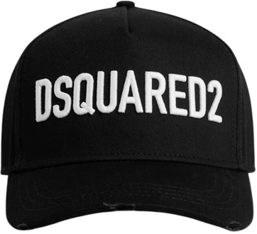 Dsquared2 Zwarte hoeden voor heren Dsquared2 , Black , Heren - ONE Size