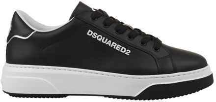 Dsquared2 Zwarte Sneakers Deze Dsquared2 , Black , Heren - 43 Eu,43 1/2 Eu,40 Eu,42 1/2 Eu,42 Eu,41 Eu,45 Eu,44 EU