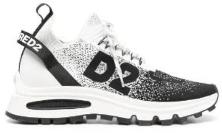 Dsquared2 Zwarte Sneakers voor Heren Dsquared2 , Multicolor , Heren - 44 Eu,41 Eu,43 EU