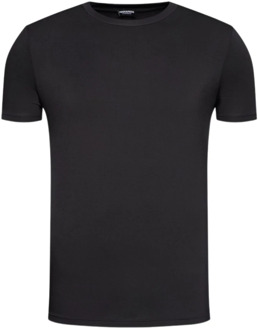 Dsquared2 Zwarte T-shirts en Polos Dsquared2 , Black , Heren - 2Xl,Xl,L,M,S,3Xl
