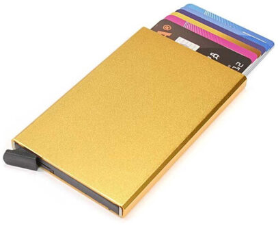 DSTRCT Cardholder metallic - maat One size Oranje