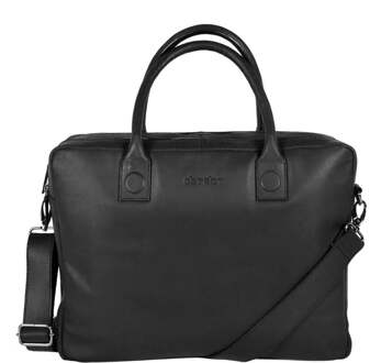 DSTRCT Fletcher Street Business Laptoptas 15.6'' Black 016320 Zwart