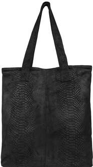 DSTRCT Portland Road Shopper Medium Black 127440 Zwart