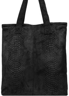 DSTRCT Portland Road Shopper Medium Black 127440 Zwart