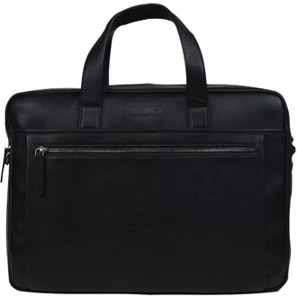 DSTRCT Premium Collection Laptopbag 15,6" black II Zwart - H 30 x B 44 x D 10