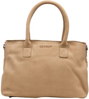 DSTRCT Preston Park A4 Handbag beige Damestas - H 30 x B 36 x D 12