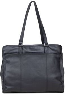 DSTRCT Preston Park Laptop Workingbag 15.6" black damestas Zwart - H 33 x B 40 x D 16 cm