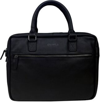 DSTRCT Preston Park Laptop Workingbag 15.6" black schoudertas heren Zwart - H 32 x B 42 x D 12 cm