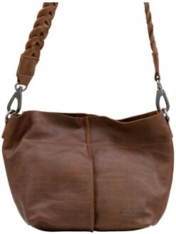 DSTRCT Preston Park Pouch Shoulder Bag S cognac damestas - H 20 x B 22 x D 7 cm