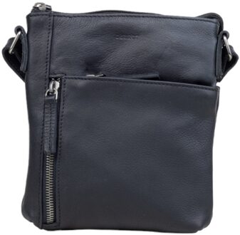 DSTRCT Preston Park Shoulder Bag/ Telephone Bag black Zwart - H 20 x B 17 x D 2